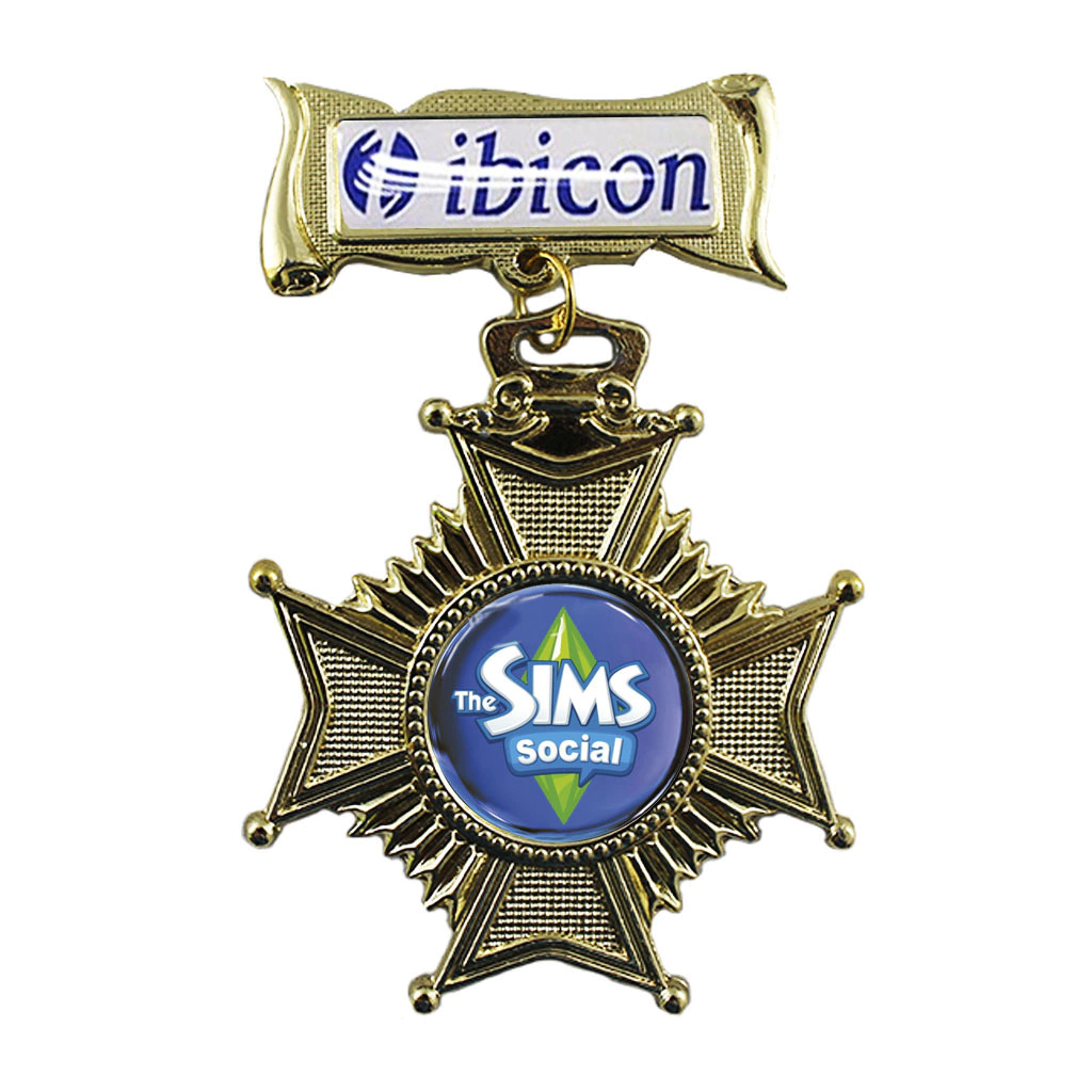 Medalla de premiación con Gancho Lujo
