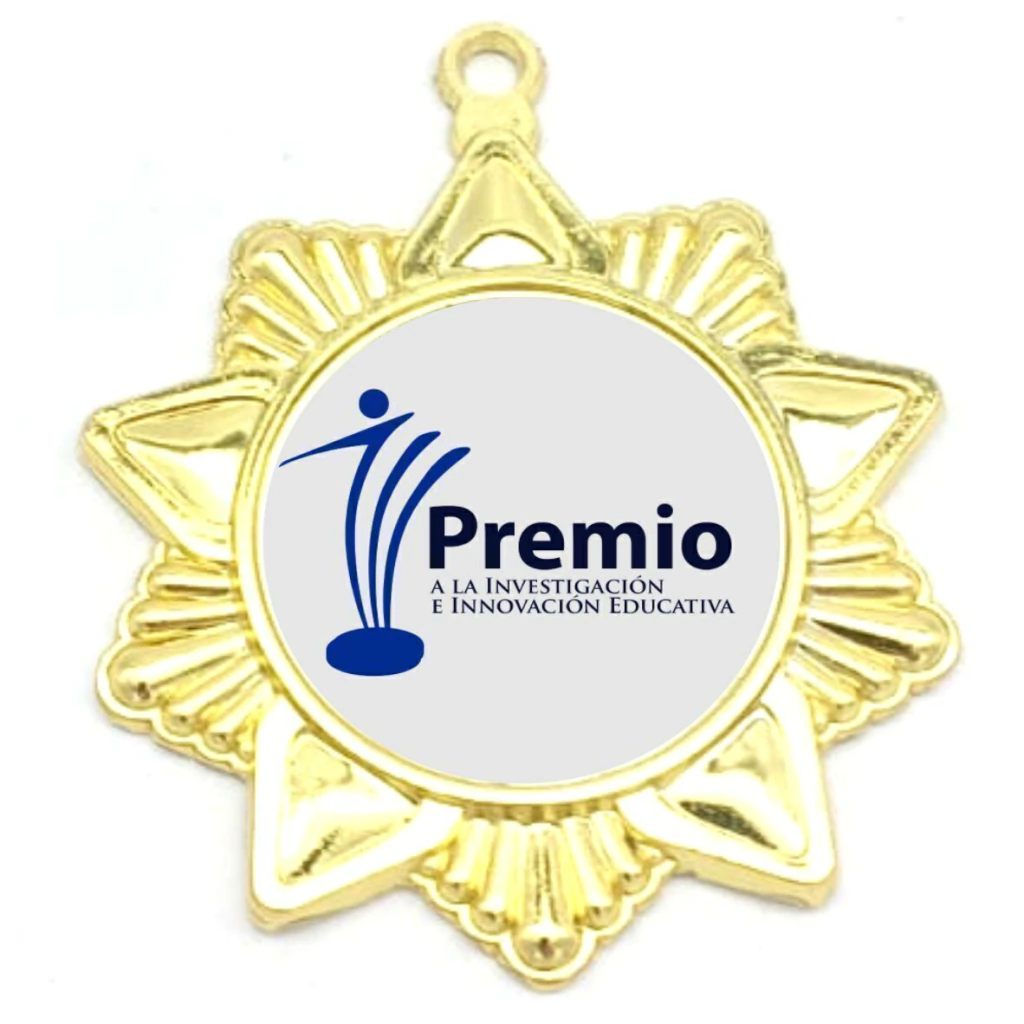 Medalla de premiación star oro