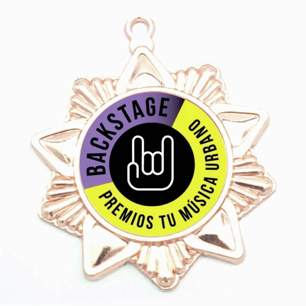 Medalla de premiación star bronce