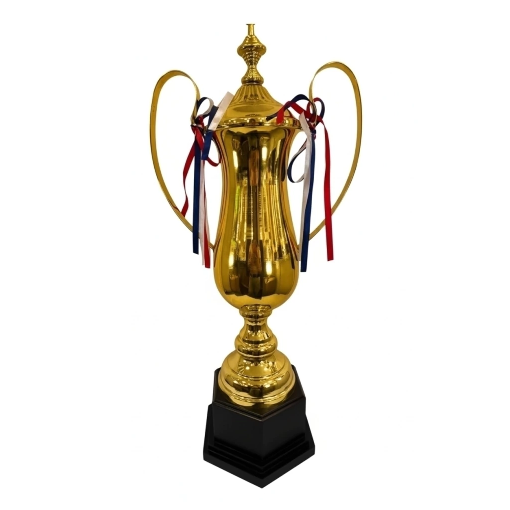 Trofeo copa metálica con tapa series XL